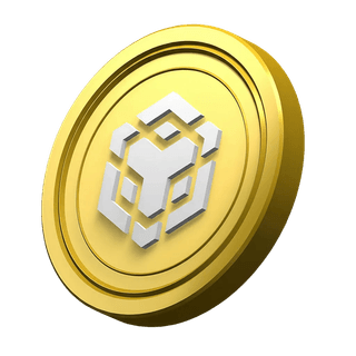 Moneda BNB ornamental dentro de la sección informativa de la plataforma