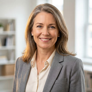 Sarah Coleman, en una imagen de perfil, figura como directora financiera en Valiazgo